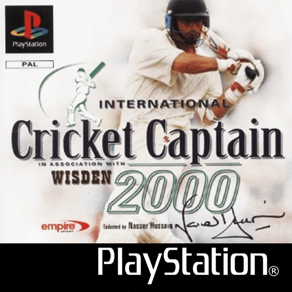 International Cricket Captain 2000 box art for Playstation